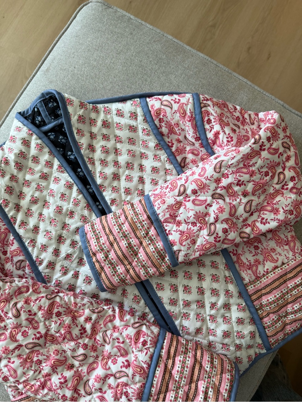 Floral Reversible Jacket - Picture 2 of 6